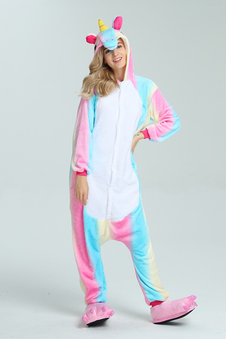 Animal Naruto Cosplay Sleepwear Pajamas Flannel Outfit Unisex Hooded Jumpsuits